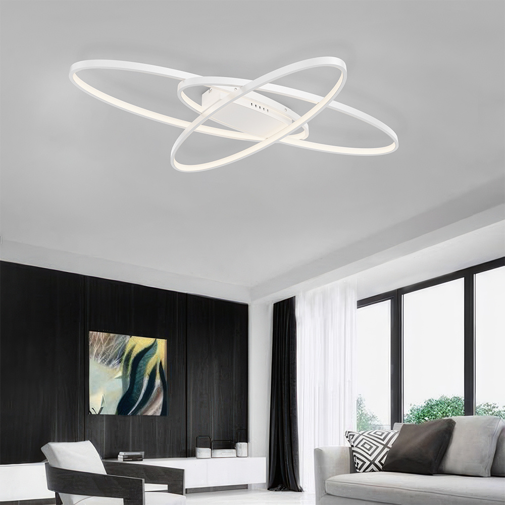 BRY-NELA-SR2-RND-WHT-72W-RMT-IP20-CEILING LIGHT - 2