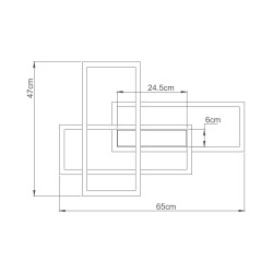 BRY-NELA-SS2-RND-BLC-65W-RMT-IP20-CEILING LIGHT - 3