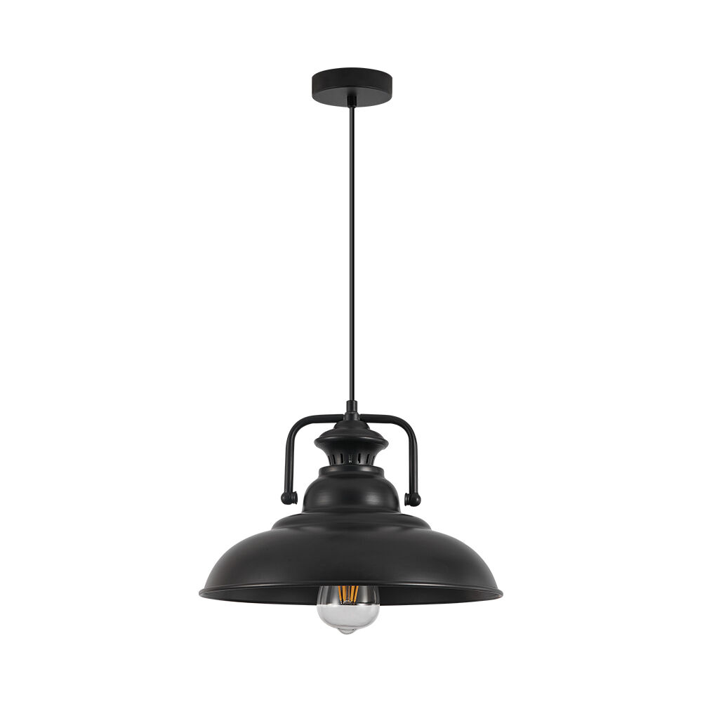 BRY-P002R-1H-1xE27-BLC-PENDANT LIGHT - 3