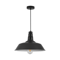 BRY-P003R-1H-1xE27-BLC-PENDANT LIGHT - 3