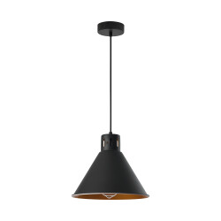 BRY-P006R-1H-1xE27-BLC-PENDANT LIGHT - 3