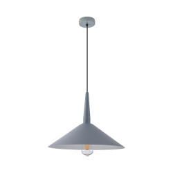 BRY-P009R-1H-1xE27-GRY-PENDANT LIGHT - 3