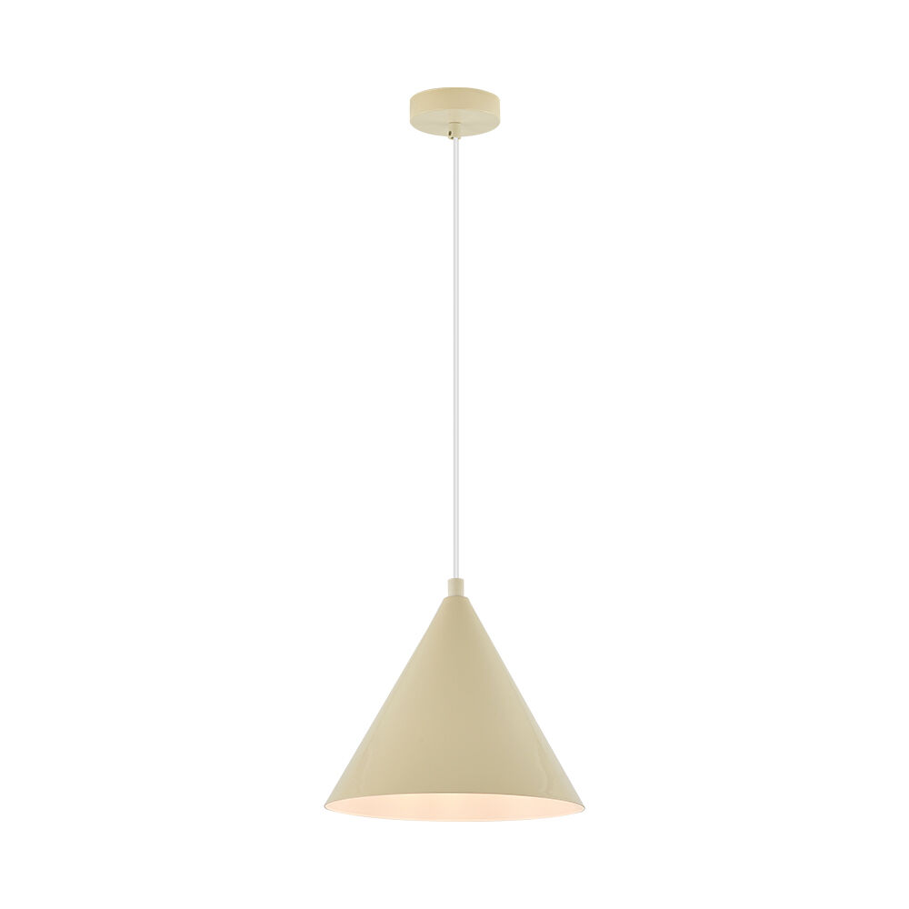 BRY-P010R-1H-1xE27-BEJ-PENDANT LIGHT - 1