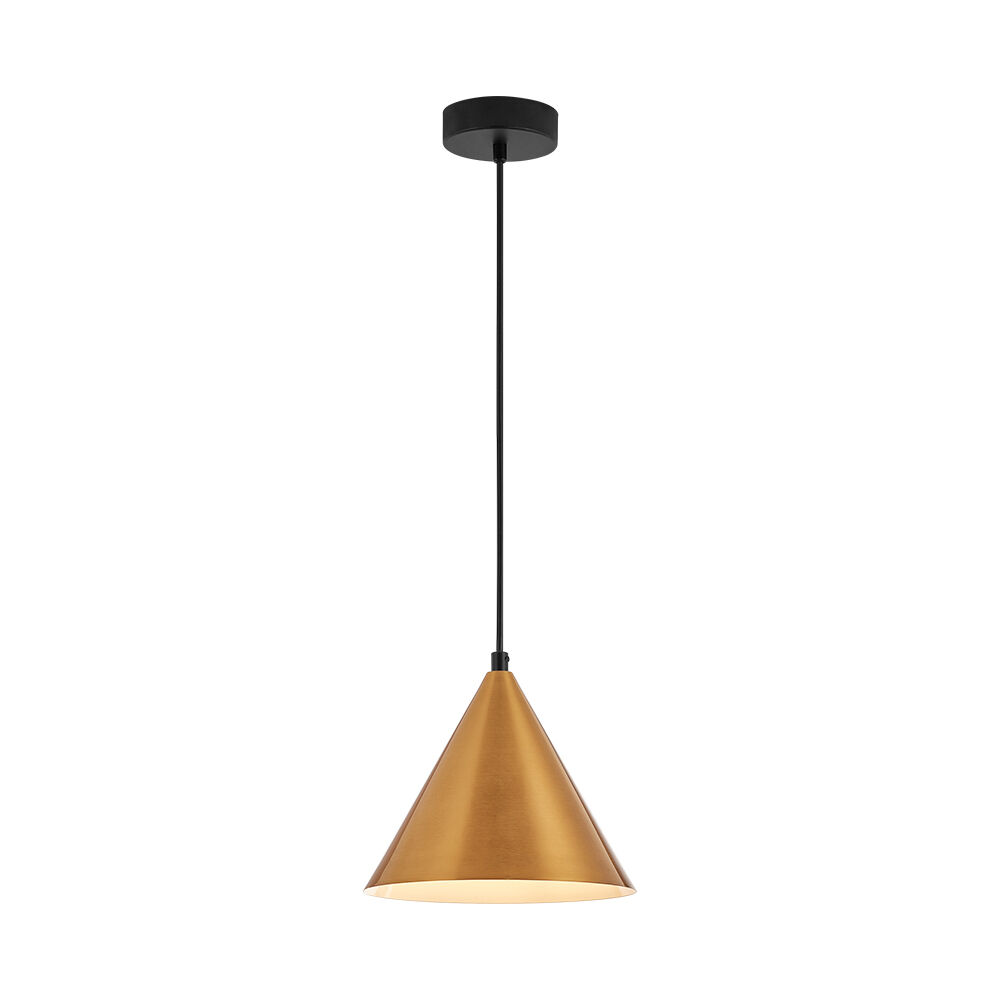 BRY-P010R-1H-1xE27-GLD-PENDANT LIGHT - 1