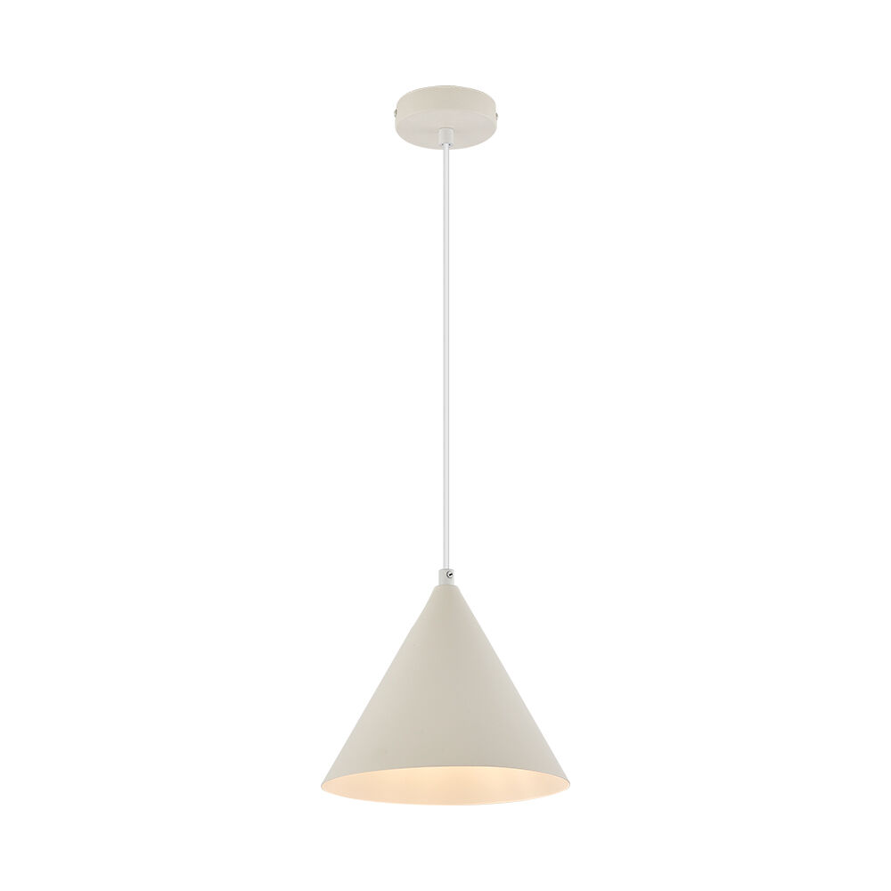 BRY-P010R-1H-1xE27-WHT-PENDANT LIGHT - 1