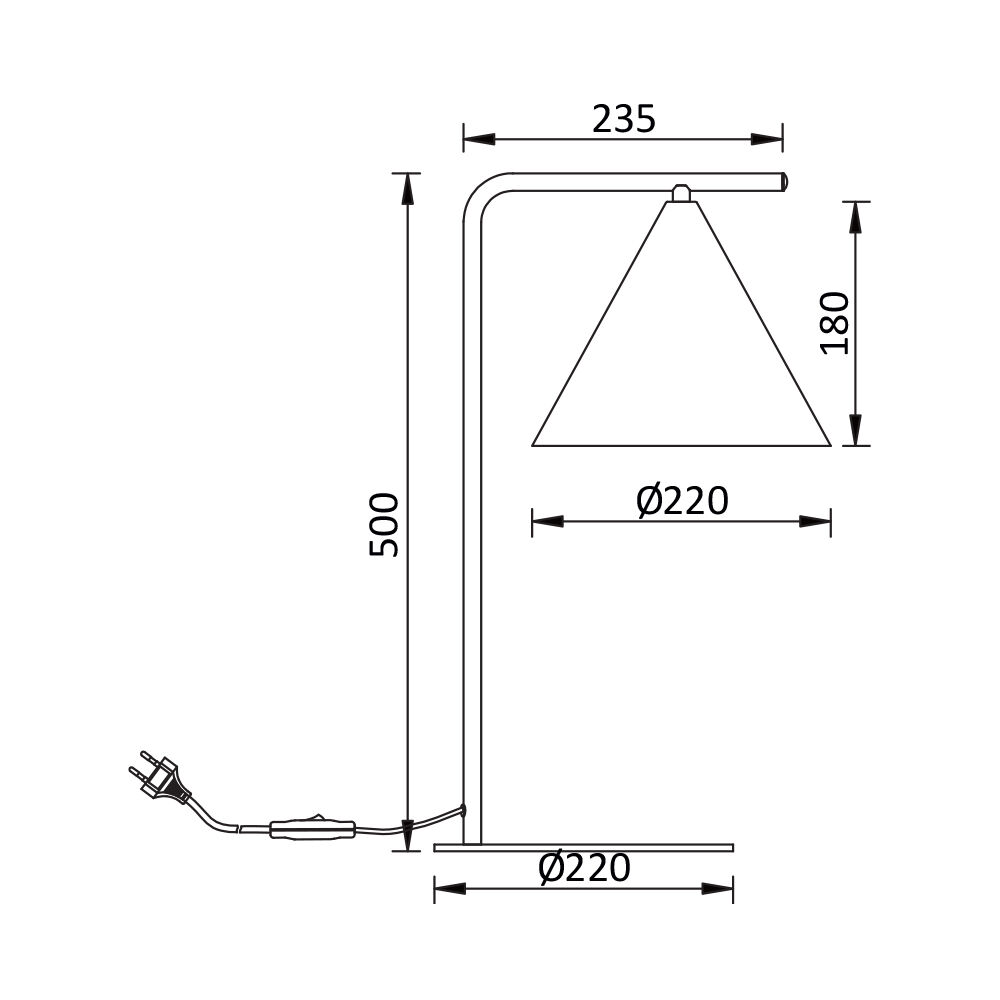 BRY-P010T-1H-1xE27-GLD-TABLE LAMP - 4