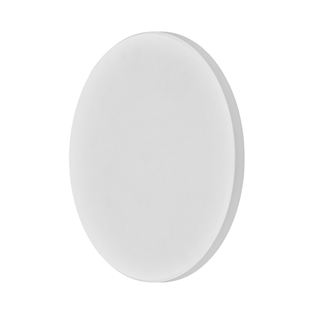 BRY-PALERMO-M-RND-WHT-12W-3000K-IP65-WALL LIGHT - 1