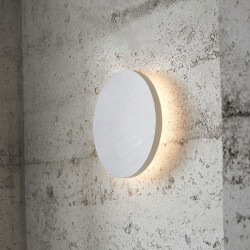 BRY-PALERMO-M-RND-WHT-12W-3000K-IP65-WALL LIGHT - 2