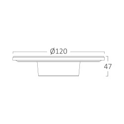 BRY-PALERMO-XS-RND-BLC-8W-3IN1-IP65-WALL LIGHT - 6