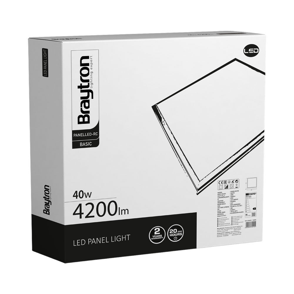 BRY-PANELLED-40W-595x595-WHT-3000K-LED PANEL - 6