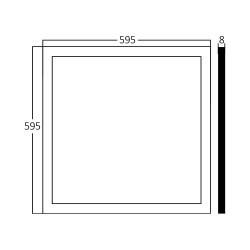 BRY-PANELLED-48W-595x595-WHT-3000K-LED PANEL - 7