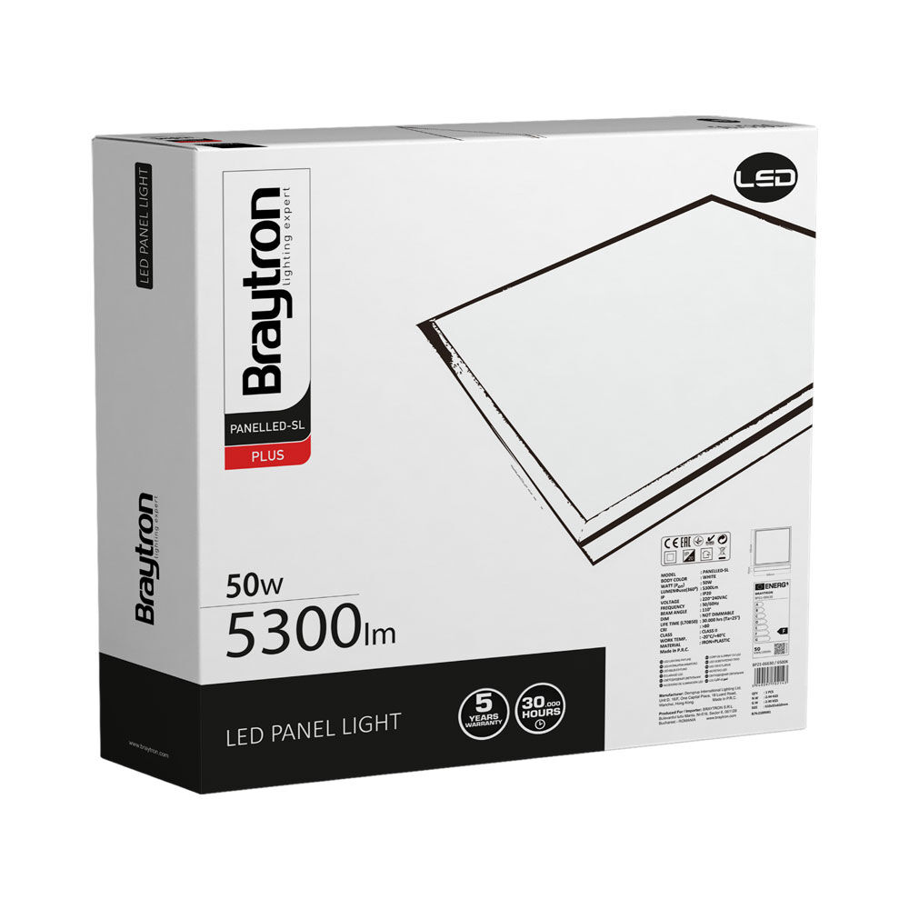 BRY-PANELLED-SL-50W-595x595-WHT-6500K-LED PANEL - 5