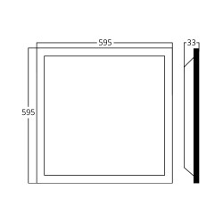 BRY-PANELLED-TR-50W-595x595-WHT-4000K-LED PANEL - 3