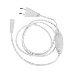 BRY-POWER CORD-WHT-FOR CURTAIN-1.5MT - 2