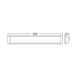 BRY-PROLINE-18W-0.6MT-3000K-LED WALL LIGHT - 3