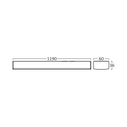 BRY-PROLINE-PT-36W-1.2MT-WHT-4000K-LED BATTEN - 8