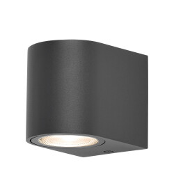 BRY-RITA-P-WL.1-GRY-1xGU10-IP44-WALL LIGHT - 1