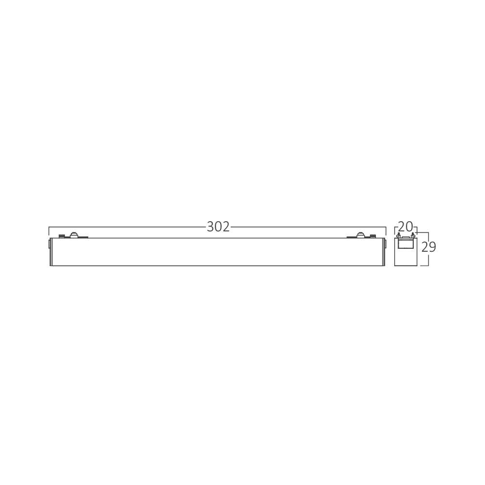 BRY-S-LNR300-10W-48VDC-3000K-BLC-MAG.LINEAR - 3