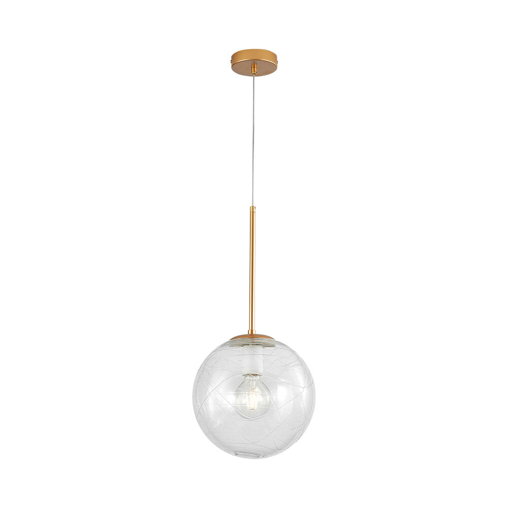 BRY-S002R-1H-1xE27-GLD-PENDANT LIGHT - 1