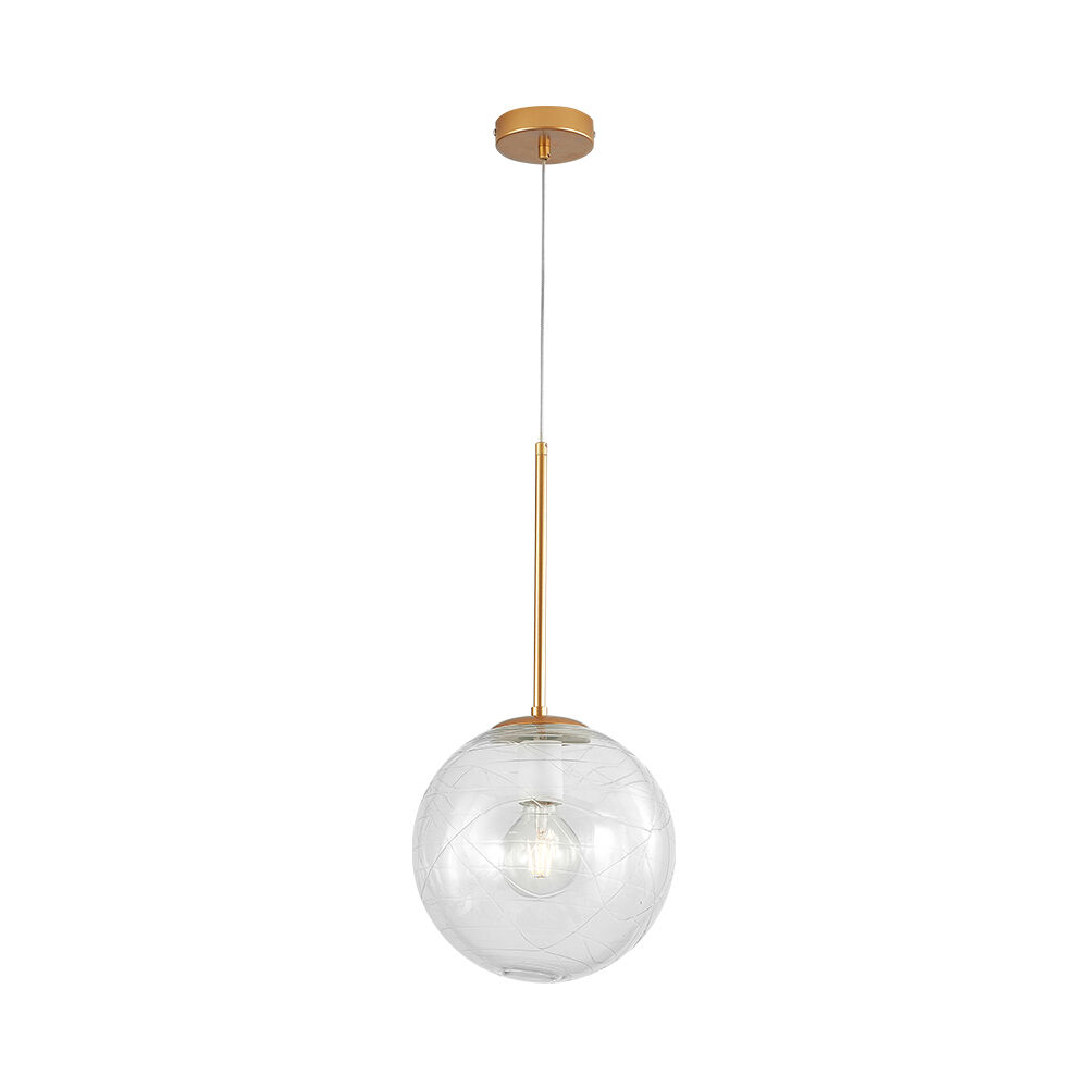 BRY-S002R-1H-1xG9-GLD-PENDANT LIGHT - 1