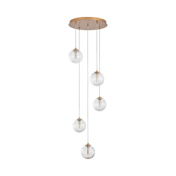 BRY-S002R-5H-5xG9-GLD-PENDANT LIGHT - 3