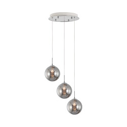 BRY-S003R-3H-3xG9-SMK-PENDANT LIGHT - 1