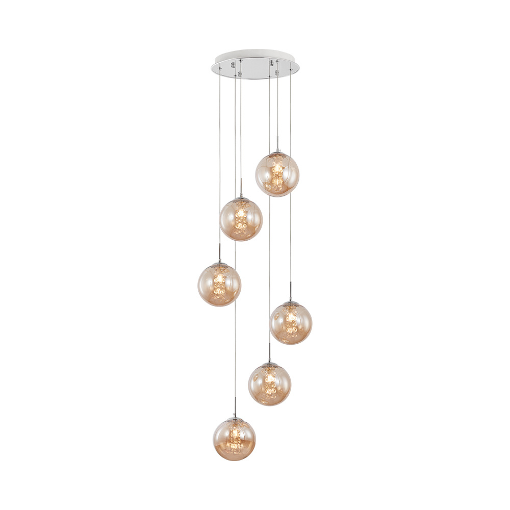 BRY-S003R-6H-6xG9-AMB-PENDANT LIGHT - 1