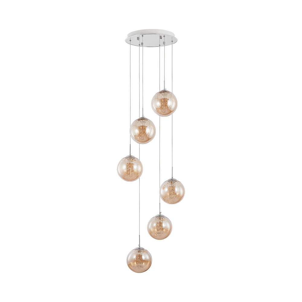 BRY-S003R-6H-6xG9-AMB-PENDANT LIGHT - 3