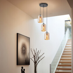 BRY-S004R-3H-3xE27-AMB-PENDANT LIGHT - 2