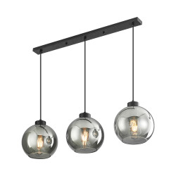 BRY-S005S-3H-3xE27-SMK-PENDANT LIGHT - 1