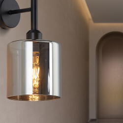 BRY-S007W-1H-1xE27-SMK-WALL LIGHT - 2