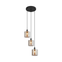 BRY-S008R-3H-3xE14-CPR-PENDANT LIGHT - 1