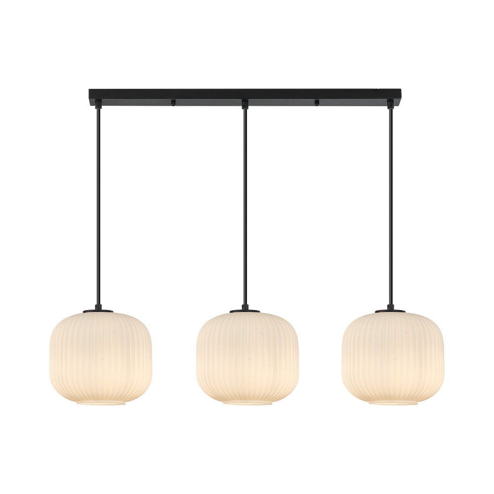 BRY-S009S-3H-3xE27-OPL-BLC-PENDANT LIGHT - 1