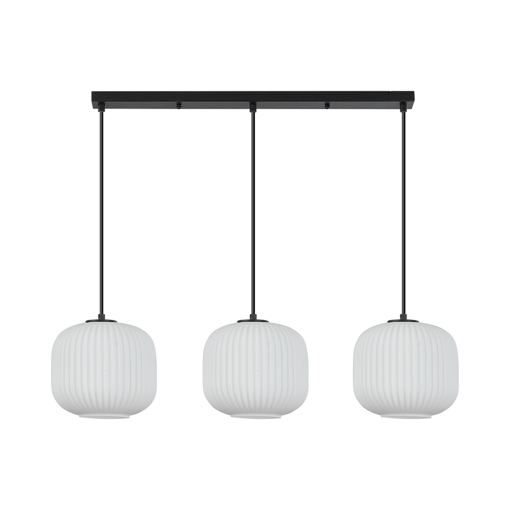 BRY-S009S-3H-3xE27-OPL-BLC-PENDANT LIGHT - 3