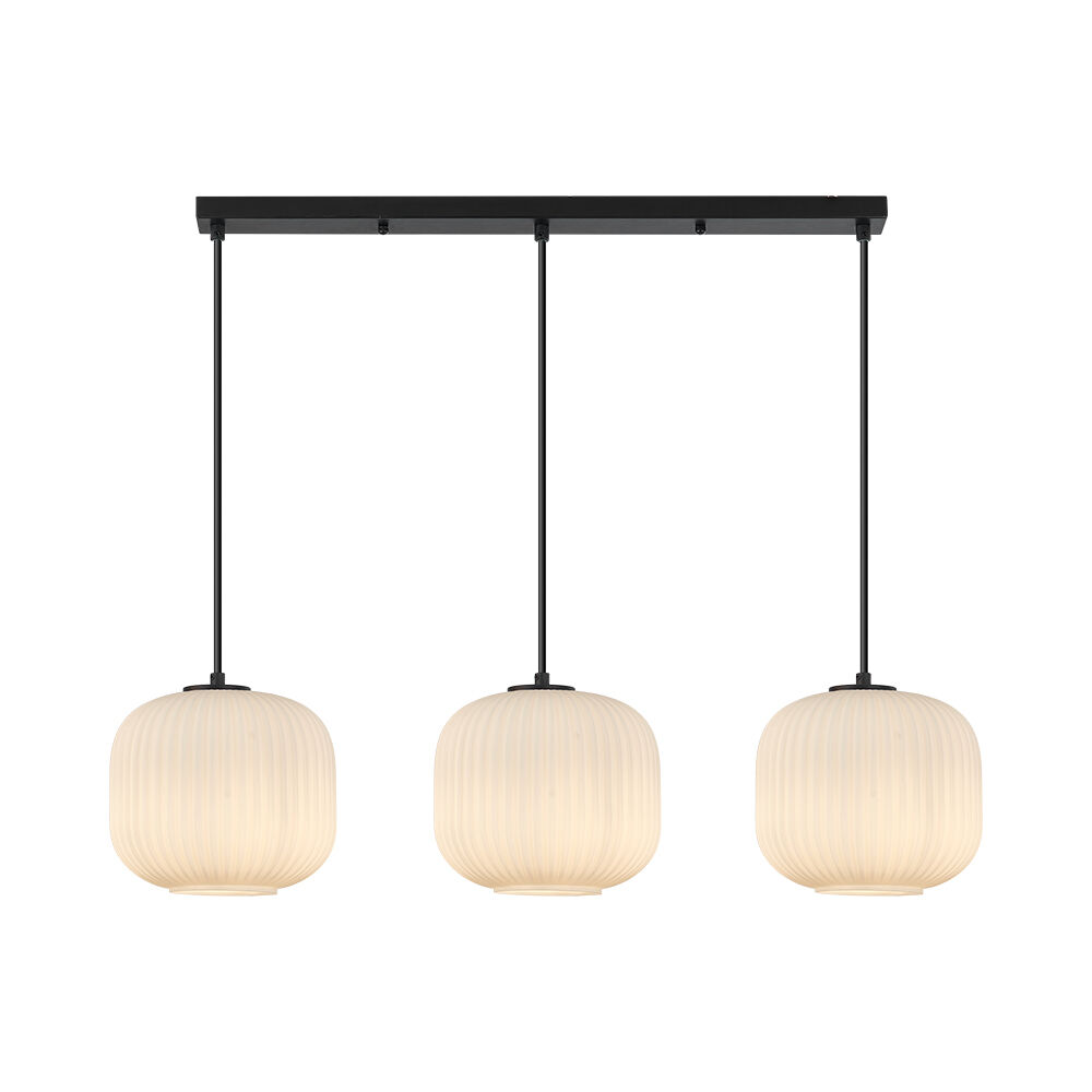 BRY-S009S-3H-3xE27-OPL-BLC-PENDANT LIGHT - 1