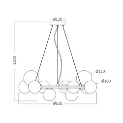 BRY-S011R-11H-11xG9-AMB-PENDANT LIGHT - 4