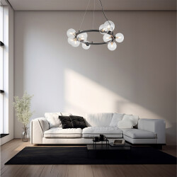 BRY-S011R-11H-11xG9-CLR-PENDANT LIGHT - 2