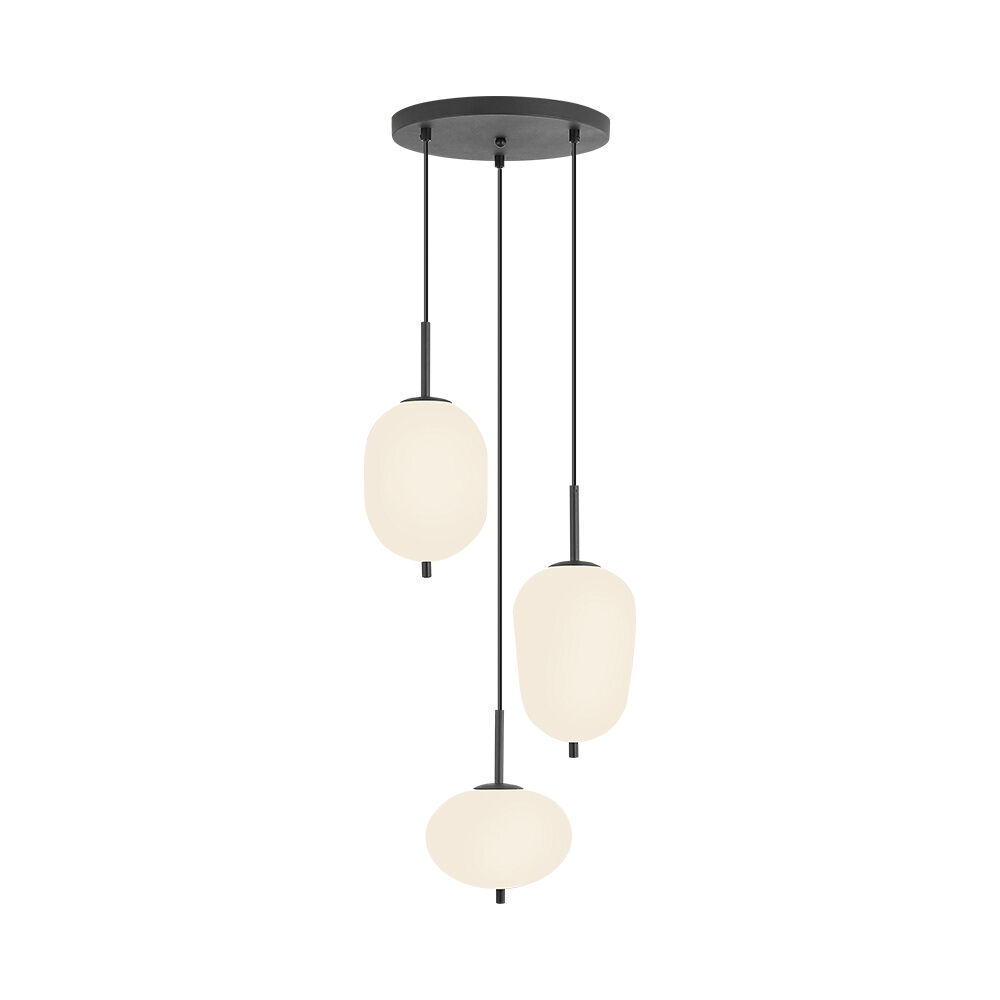 BRY-S011R-3H-3xE14-OPL-BLC-PENDANT LIGHT - 1