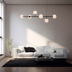 BRY-S011S-1H-6xG9-MLK-PENDANT LIGHT - 2