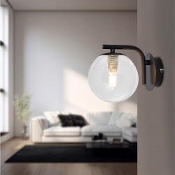 BRY-S011W-1H-1xG9-CLR-WALL LIGHT - 2