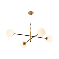 BRY-S012R-4H-4xG9-OPL-GLD-PENDANT LIGHT - 1