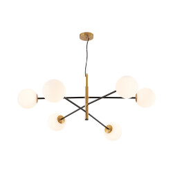 BRY-S012R-6H-6xG9-OPL-GLD-PENDANT LIGHT - 1