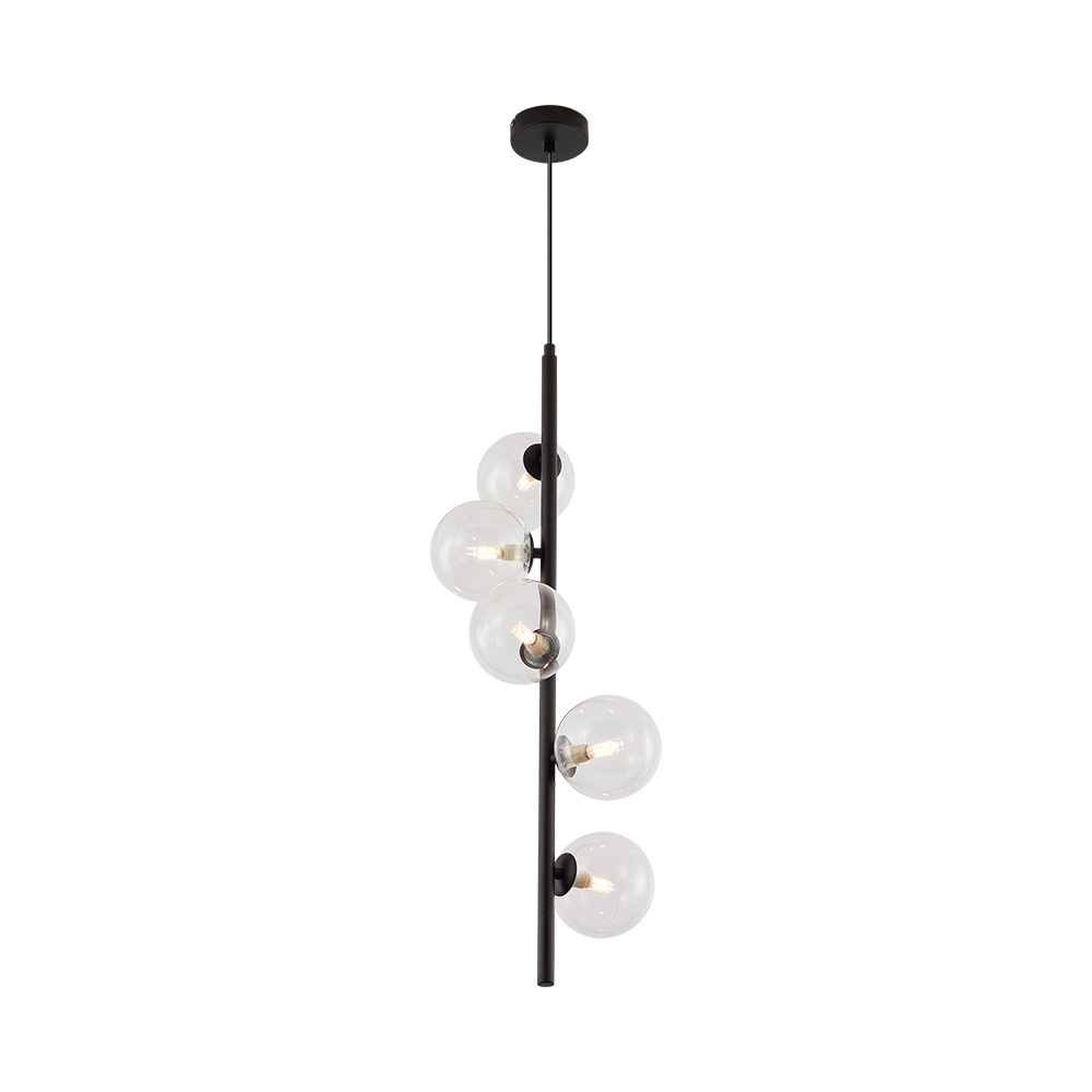 BRY-S014R-5H-5xG9-CLR-PENDANT LIGHT - 1