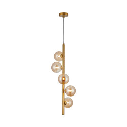 BRY-S014R-5H-5xG9-AMB-PENDANT LIGHT - 1