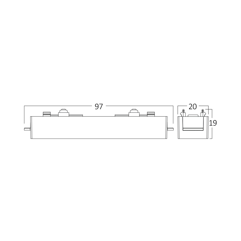 BRY-SC01-48VDC-BLC-MAG.STRAIGHT CONNECTOR - 3