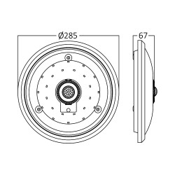 BRY-SENSA-15W-SNS-3000K-LED CEILING LIGHT - 6