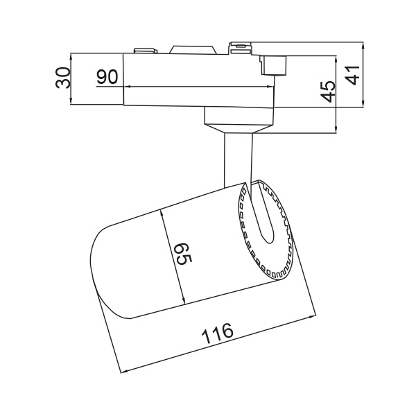 BRY-SHOPLINE-A15-15W-COB-BLC-4000K-TRACKLIGHT - 4