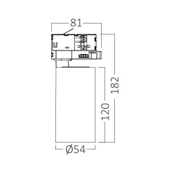 BRY-SHOPLINE-P15-15W-4WRS-BLC-3IN1-TRACKLIGHT - 7