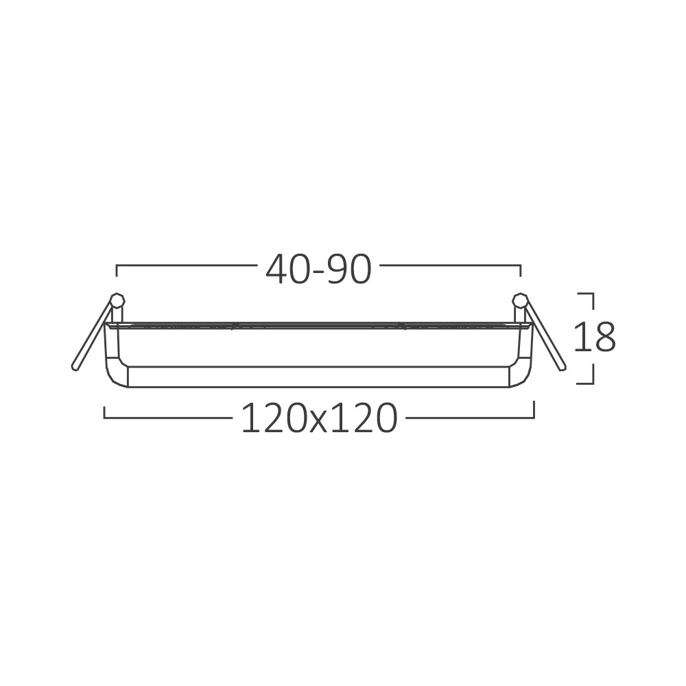 BRY-SMD-ADR-16W-SQR-ADJ-WHT-3 IN 1-LED PANEL - 5