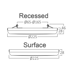 BRY-SMD-CRB-20W-RND-BLC-3IN1-LED PANEL - 7